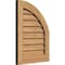 Ekena Millwork Quarter Round Top Right Western Red Cedar Gable Vent w/Decorative Face Frame, 06"W x 34"H GVWQR06X3402SDUWR - alternate 5